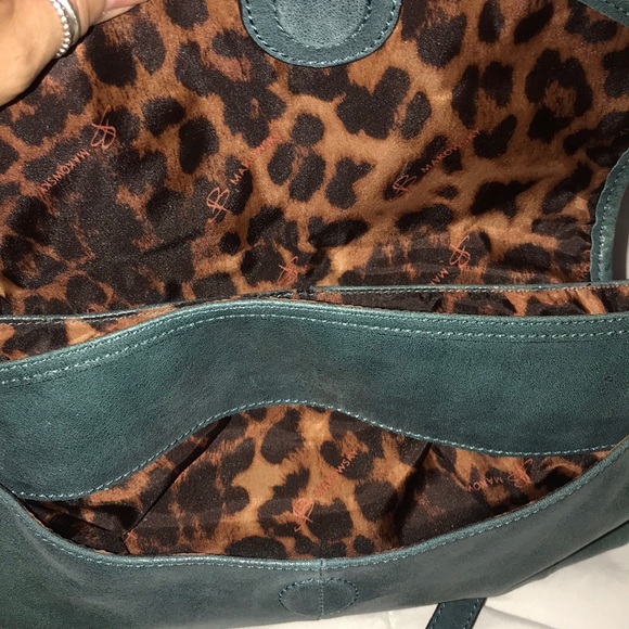 B.Makowski Green Crossbody Bag - Picture 6 of 16